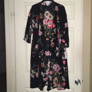 Cardigan Ouvert LuLaRoe Shirley - Taille S - 100% Polyester - Couleur Taupe - Neuf Avec étiquettes